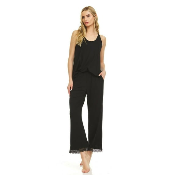 Flora Nikrooz Stephanie IIC Pajama Set - Q81240 (Black 001, M)