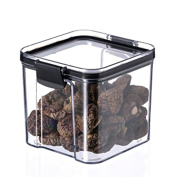 Dispensador de alimentos, caja de almacenamiento de granos, caja de almacenamiento de granos transparente, contenedor de almacenamiento de granos diseñado meticulosamente