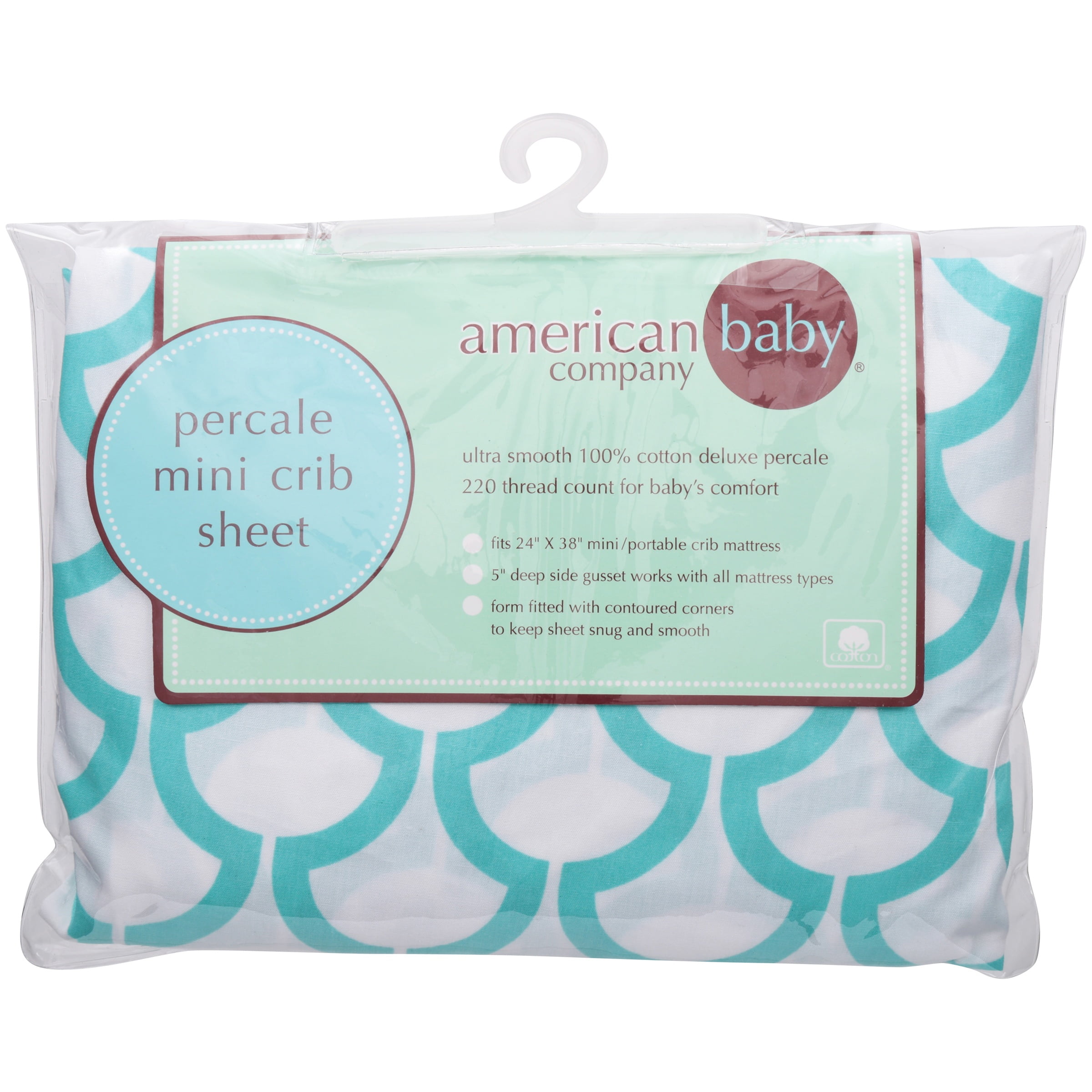 american baby company mini crib sheets