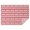 Red Christmas Pattern, variant on Red Christmas Knitted Pattern Rectangle Tablecloth 60"x84",Waterproof Polyester Rectangle Table Cloth, Wipeable Spillproof Polyester Tablecloth for Dining, Camping, Indoor and Outdoor