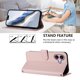 thumbnail image 4 of Funda Cartera GANGXUN para iPhone 16 – Cierre Magnético, Protección RFID, Correa Desmontable, Compatible con Carga Inalámbrica, 4 of 6