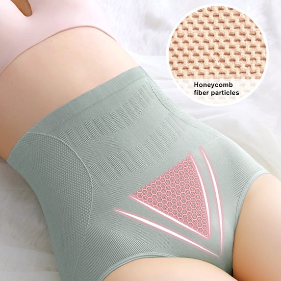 SunSunrise Plus Size Shaping Underpants High Waist Moisture Absorption Postnatal Tummy Control Briefs Women Supply