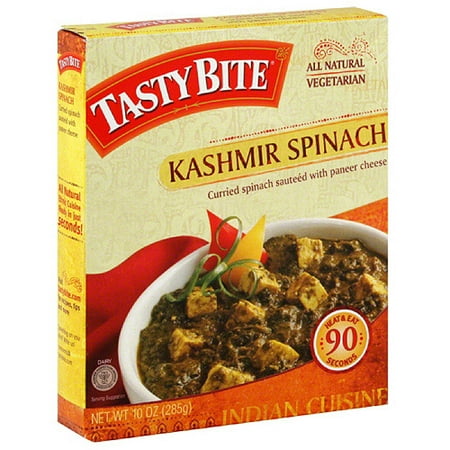 Kashmir Spinach - Tasty Bite Kashmir Spinach, 10 oz, (Pack of 6)