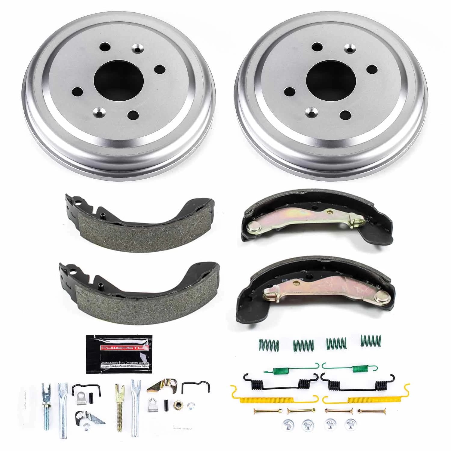 Power Stop Rear Stock Replacement Drum and Shoe Kit KOE15391DK
