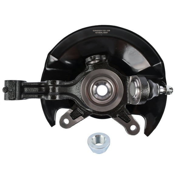 GELUOXI Front Left Wheel Hub Bearing Steering Knuckle Assembly for Honda Civic 2003-2005 1.7L 698495