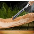 thumbnail image 3 of 12PCS Wood Chisel Tool Set Sturdy Chisel Round Nose Chisel Inclined Wood Turning Chisel 3 Straight Chisel V-type Straight Cutting Tool Bending Chisel Wood Chisel, 3 of 5