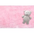 thumbnail image 2 of Home Decor Inc Mainstays Kids Faux Fur Rug, Light Pink – 30" x 45", Soft and Cozy Fur Rug, 2 of 3