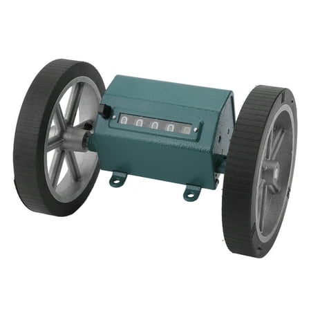 

Rolling Wheel Length Counter Meter Counter Robust Stainless Steel Rubber Alloy Clear Display For Plastic Film For Fabric Manufacture