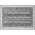 thumbnail image 1 of Ahgly Company Indoor Rectangle Abstract Gray Modern Area Rugs, 8' x 12', 1 of 4