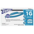 thumbnail image 2 of Ziploc Freezer Bags, Gallon, 250 Ct, 2 of 5