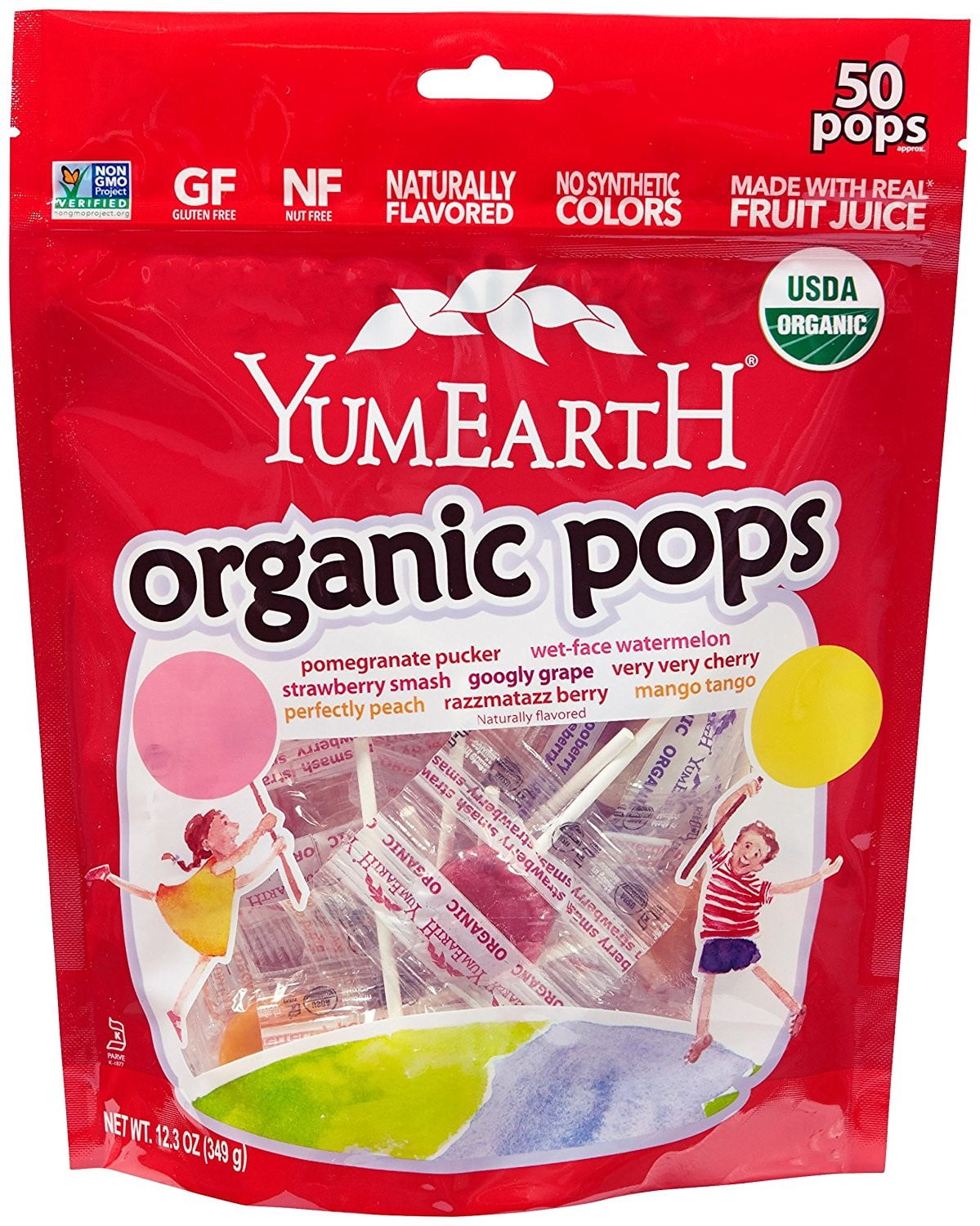 YummyEarth Yummy Earth Lollipops, 60 ea
