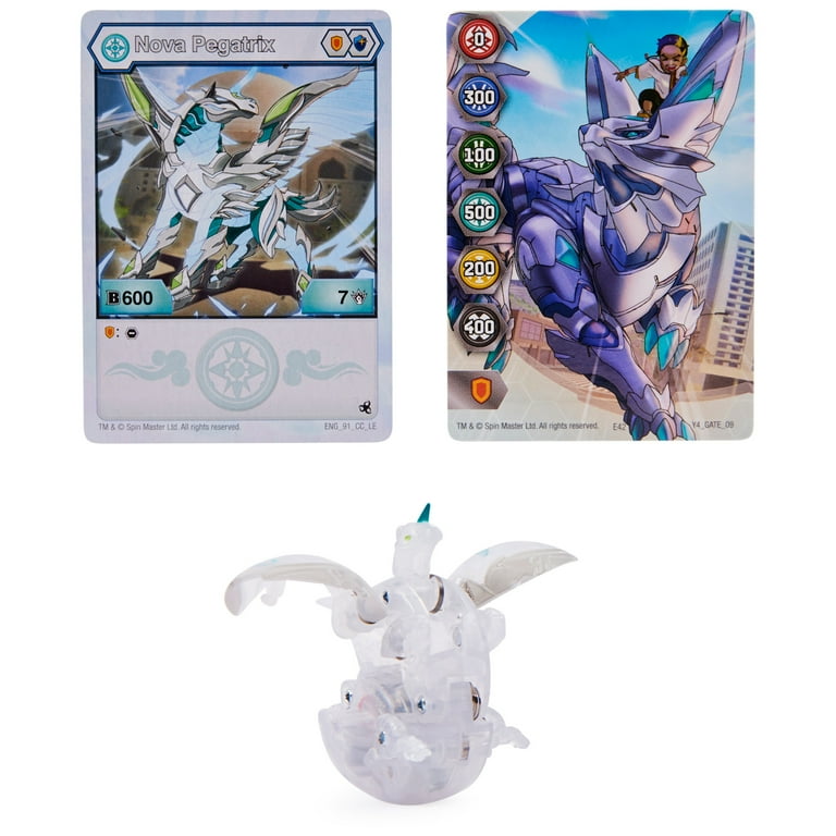 Bakugan Legends Light Up Battle Toys - Nova Pegatrix Action