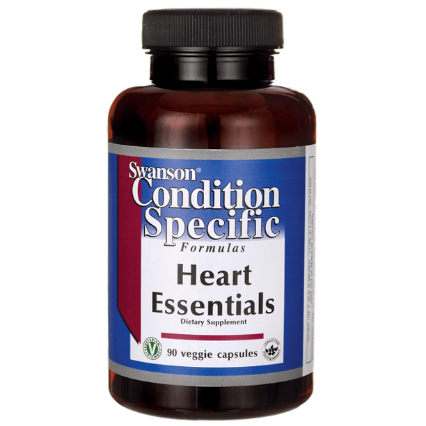 Swanson Heart Essentials 90 Veggie Capsules.