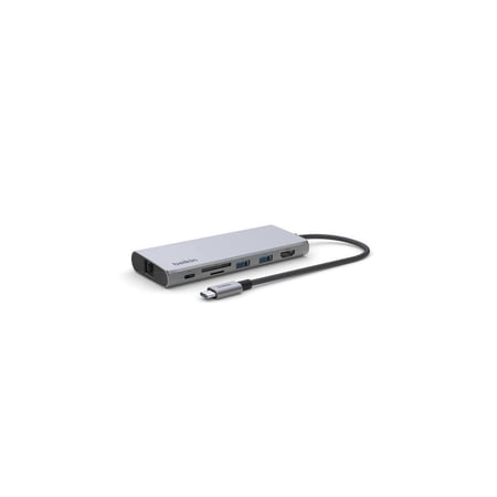 UPC: 0745883842797 | Belkin USB-C 7-IN-1 MULTIMEDIA HUB GEN 2 Model INC009BTSGY