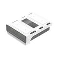 thumbnail image 1 of EGNMCR Hidden Plastic Storage Box Under Desk Drawer, Table Hidden Organizer Slide Out Large Storage Desktop Pencil Tray For Office Home School Kitchen Self-Adhesi Storage Bins, 1 of 6