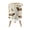 Color 2, variant on Small Trash Can with Lid Bison Wilderness Seamless Mountains Rivers Pine Forest Vintage Earth 1.8 Gallon Dog Proof Trash Can Round Garbage Can Waste Bin Wastebasket for Bathroom Bedroom Living Room