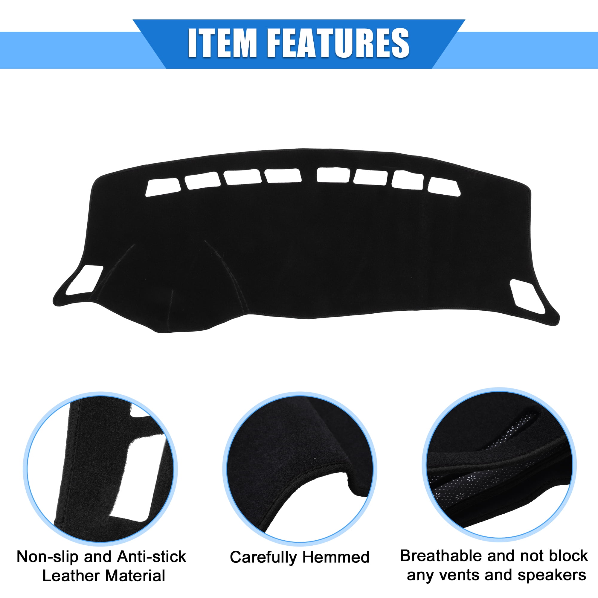 Unique Bargains Car Dashboard Cover for Nissan Sentra 2012-2019 Protective Pad