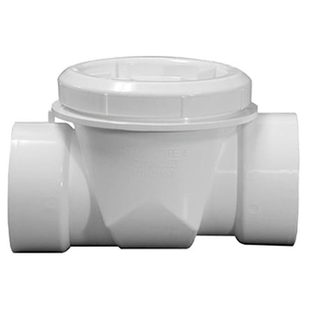 1-1/2" PVC Backwater Valve,PartNo B04150 JonesStephens
