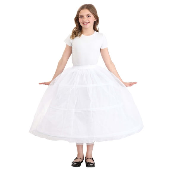 Girl's Premium Full Length Petticoat Accessory