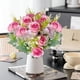 thumbnail image 5 of Rosas Flores Artificiales, Pequeño Ramo de Oro Rosa 34cm Tallo de Simulación para el Hogar, Rosas Artificiales con Tallos Decoración, 5 of 7