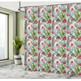 thumbnail image 5 of Ambesonne Flower Shower Curtain, Botanic Cactus Desert, 69"Wx75"L, Multicolor, 5 of 5