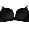 thumbnail image 6 of jobturf Bras for Women Trendy Lace Trim Adjustable Straps Gathered Together Push up Bra No Underwire T Shirt Smooth Bralettes S-XXL, 6 of 7