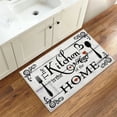 thumbnail image 4 of MeyJey Farmhouse Kitchen Rug Set, 3 Piece Non-Slip Kitchen Mat Machine Washable Runner Rug for Home Floor and Living Room, Off-White, 4 of 14