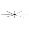 thumbnail image 3 of Dextrus 96 Inch Ceiling Fan with Lights and Remote Control, Large Ceiling Fan with 6-Speed,7 Aluminum Blades - Nickel, 3 of 10