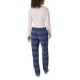 thumbnail image 2 of Eddie Bauer Women's 3-Piece Waffle Fleece Sleepwear Sets, Blush Geo, 2 of 8