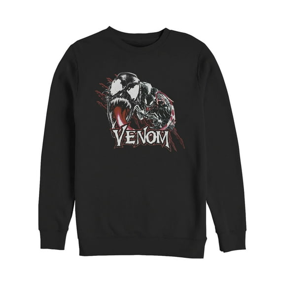 Men's Marvel Double Venom Sweatshirt Black Small