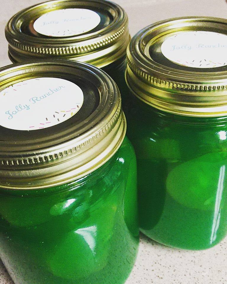 Jolly Rancher DiLicious Candied Pickles