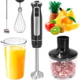 thumbnail image 1 of Batidora de mano POWERLIX 5 en 1 de 800 W con accesorios sin BPA, 1 of 9