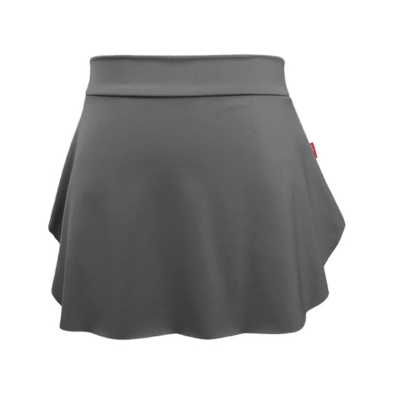 Bibifish Womens A-Line mini Skirts Text Print High Elastic Plus Size Skirts Flared Swing Stretch Hem Casual Full Figure Skirts