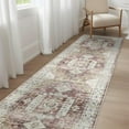thumbnail image 3 of Washable Vintage Runner Rug(2'6"x12'), 3 of 6