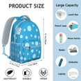 thumbnail image 6 of Softball & Volleyball Print Backpack for Teens - Waterproof & Lightweight Student Bookbag - Breathable Shoulder Straps for Comfort, 6 of 6