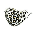 thumbnail image 5 of DALIX Leopard White Cloth Face Mask Reuseable Washable Made in USA - Size in L-XL, 5 of 5