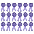 thumbnail image 1 of Unique Bargains Blank Award Ribbon, Rosette Ribbon Honorable Prize Recognition Ribbon, Purple, 18Pack, 1 of 5