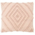 thumbnail image 2 of SAFAVIEH Eira Diamond Beaded Accent Pillow, 20" x 20", Rose, 2 of 3