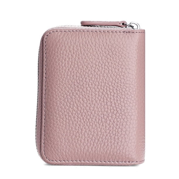 Portatarjetas de órgano para hombres y mujeres, cepillo antirrobo, desmagnetizador, posición para múltiples tarjetas, bolsa de identificación de gran capacidad, tarjetero bancario, monedero integrado