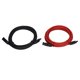 thumbnail image 1 of Cable de extensión para panel solar (2 unidades, 10 AWG, 6 mm², voltaje nominal: 1000 V CC, rojo y negro, 5 m/16,4 pies), 1 of 14