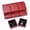 Red, variant on 12pcs White Square Jewelry Boxes Earring Ring Pendant Gift Display 7.5cm/2.95"