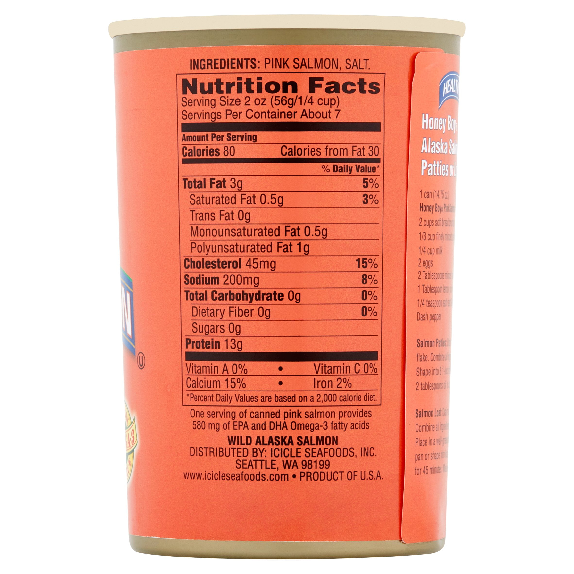 34 Canned Salmon Nutrition Label Labels Design Ideas 2020