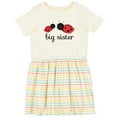 thumbnail image 3 of Inktastic Big Sister Girls Toddler Dress, 3 of 5