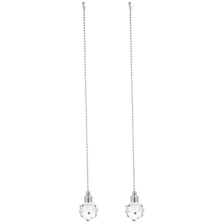 

OUNONA 2pcs Fan Light Pull Chain Hanging Lamp Decoration Ceiling Fan Light Chain
