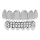 thumbnail image 1 of Diente estilo Hip Hop, joyería de Hip Hop chapada en oro, dientes dorados, aparatos superiores y Plata, 1 of 9