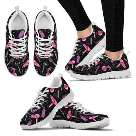 

Hair Stylist Print Ladies Sneakers Women Breathable Outdoor Walking Sport Running Jogging Shoes For Woman Mesh Shoe Female Flats