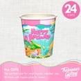thumbnail image 5 of Girl Dinosaur Birthday Party Supplies Tableware Classic Set for 24 Guests, 5 of 8