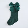 thumbnail image 5 of Baby Girls Knee High Socks Toddler Big Bow Breathable Dress Socks Little Girls Cotton Tube Stockings for Newborn Infant 0-3 Years (1/4/6/10 Pairs), 5 of 7