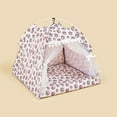 thumbnail image 4 of CIYISON Cat Tent Small Medium Dogs House Folding Cat Bed Removable Lightweight Teepee, 4 of 20
