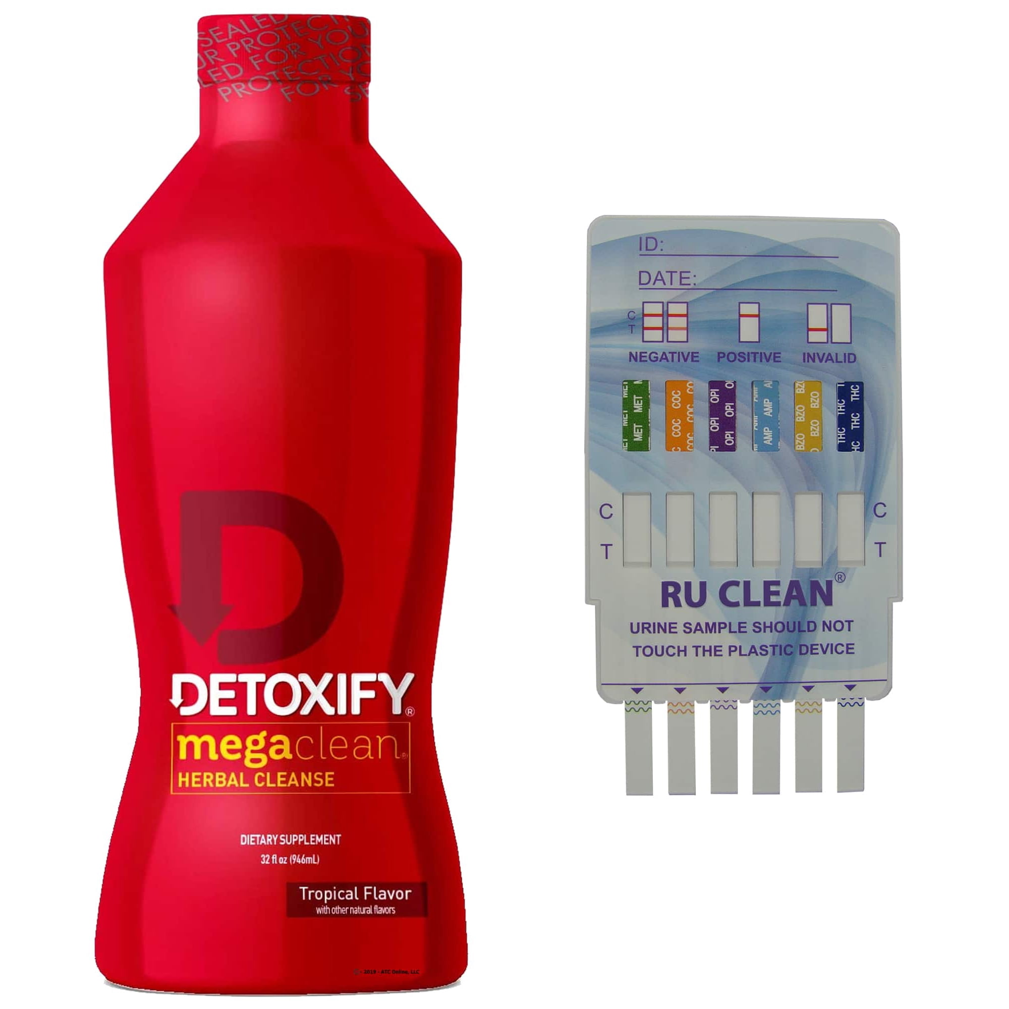 Detoxify Detox Ready Clean, Orange, 16 Oz